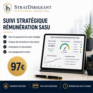 Suivi stratégique rémunération SASU